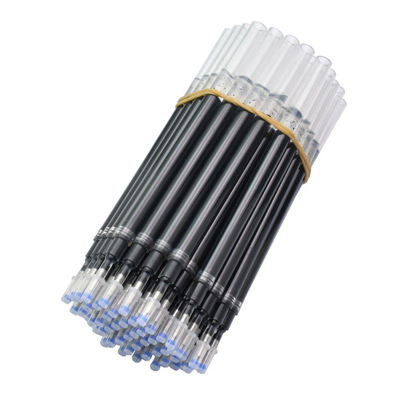 Náplně do jumbo gelových per - Černá a červená, Silný hrot, Velká kapacita (0,5, 0,7, 1,0)