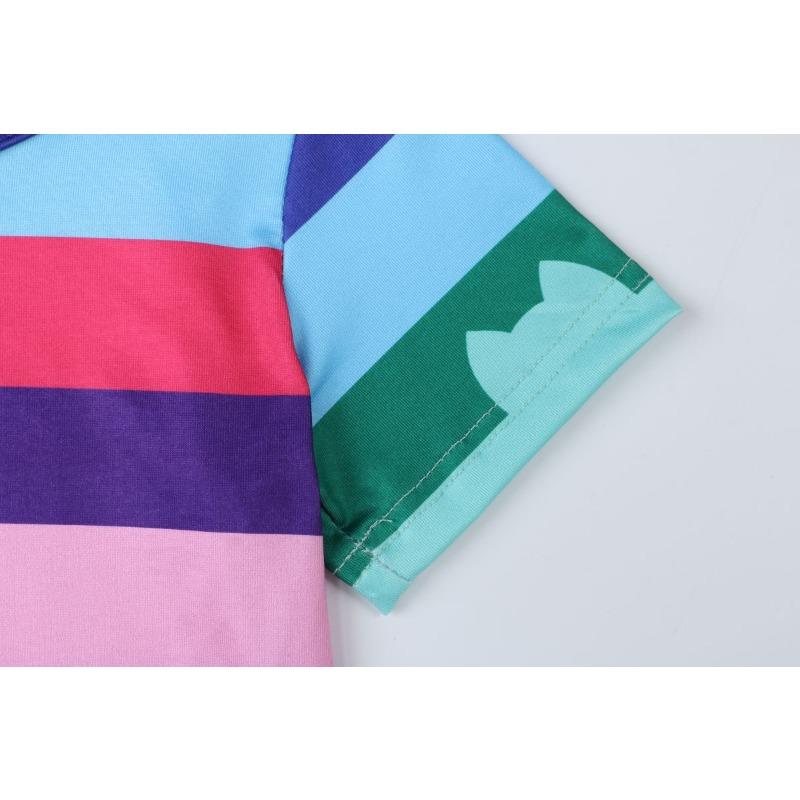 Casa delle Bambole di Gabby Europea Tulle a Strisce Set da 3 Pezzi Gonna Gonfia per Bambina con Borsa