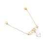 Face Cover Chains Stylish Decoration Alloy Durable Face Cover Strap Holder Accessories