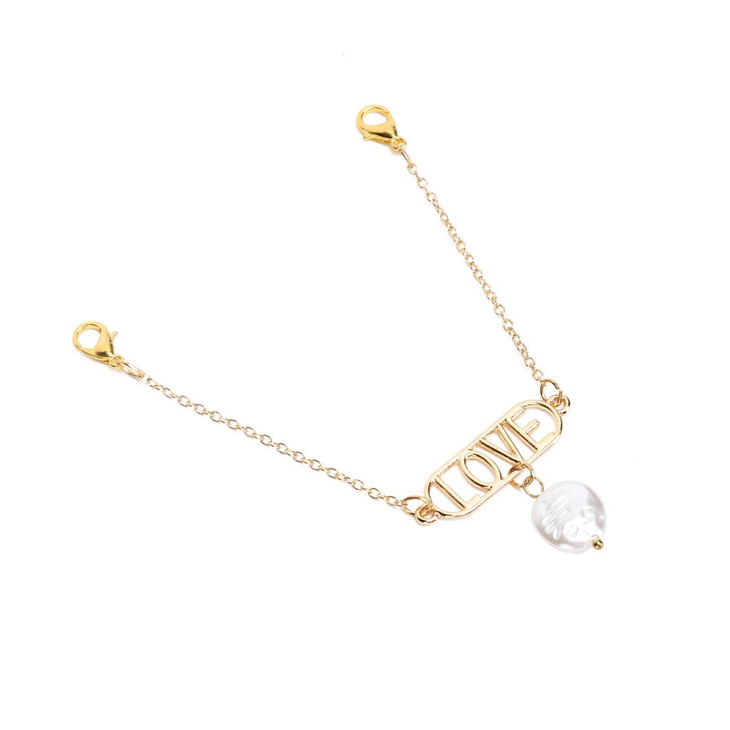 Face Cover Chains Stylish Decoration Alloy Durable Face Cover Strap Holder Accessories
