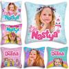 Cute Love For Dianas Pillow Covers Cartoon Sofa Decorative Home Double-sided Printing Short Plush Cute Cushion Cover