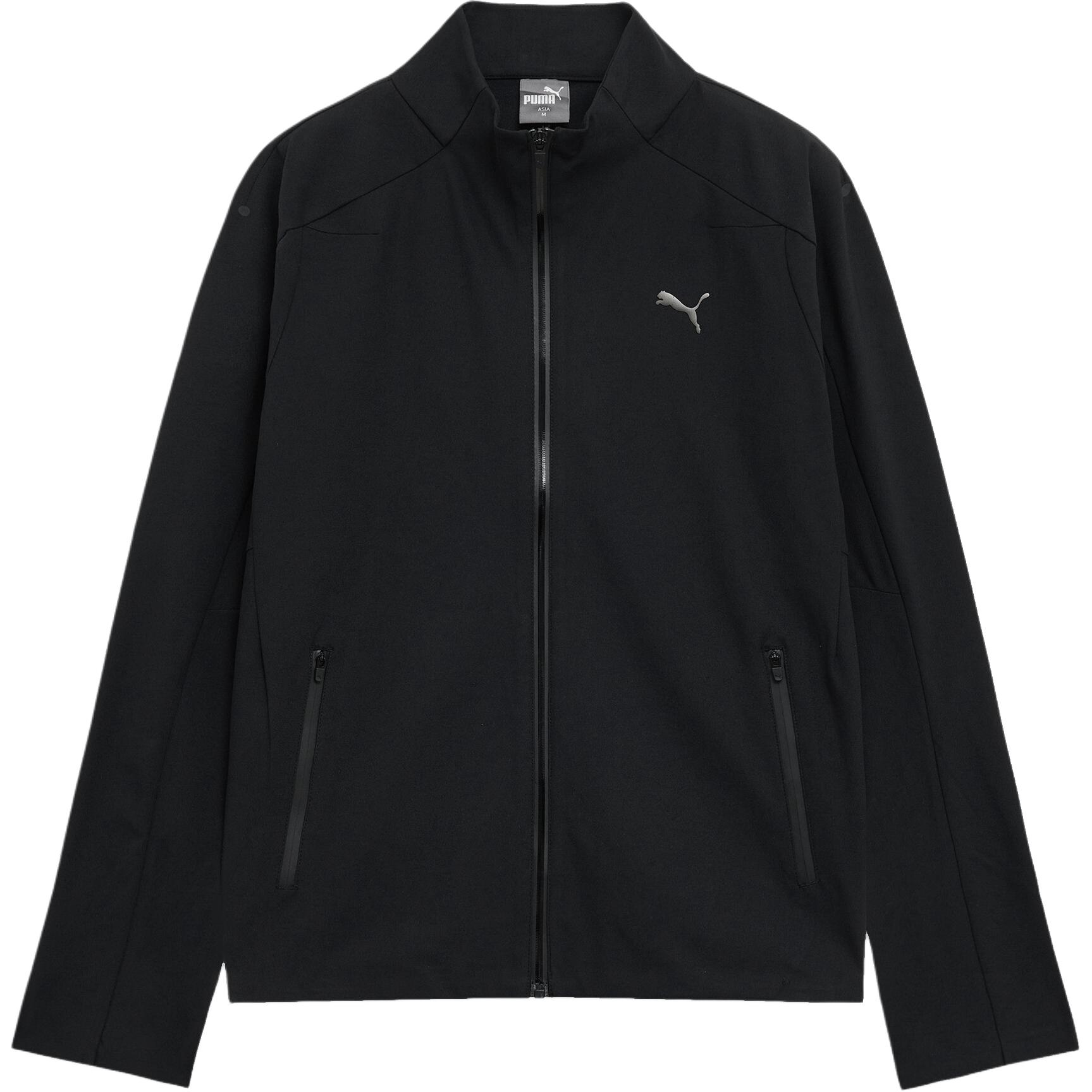 Puma Logo Knitted Long Sleeve Zip Jacket Men jackets 94094501 L