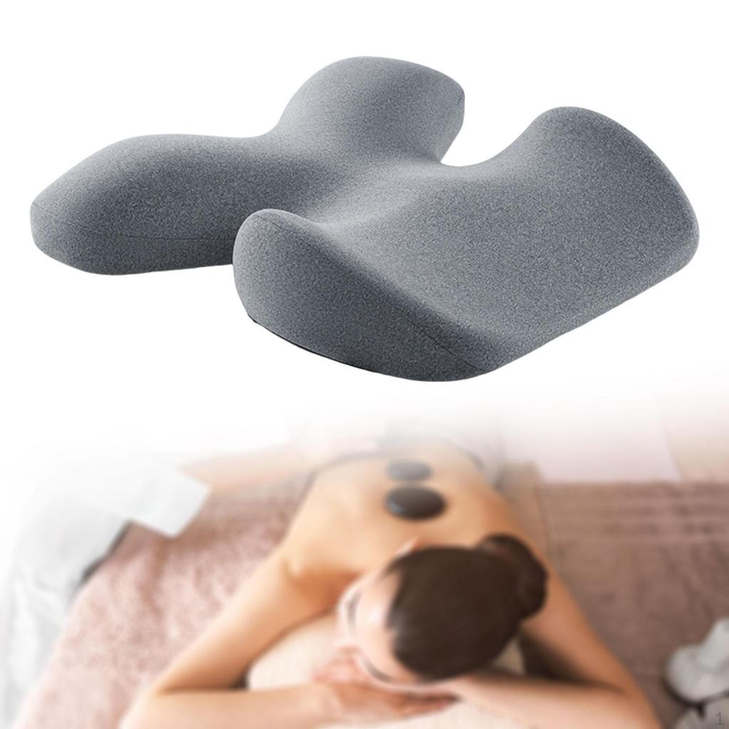 Breast Pillow for Massage Memory Foam Lying Down Table Rest Multipurpose Salon