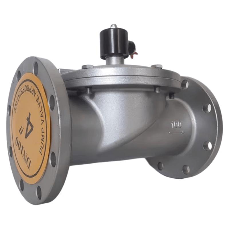 Supapă solenoid cu flanșă cu diafragmă din oțel inoxidabil 304 MaiDian