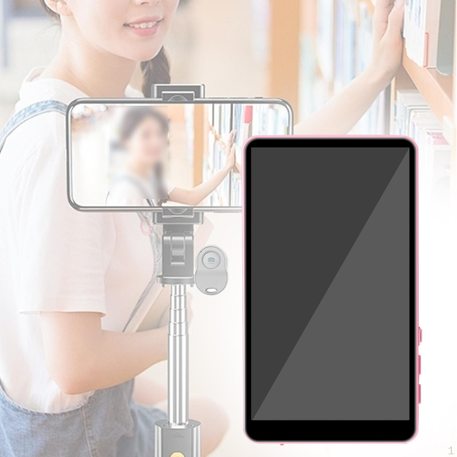 

Телефон Vlog внешний держатель экрана монитора для селфи для женщин в прямом эфире розовый