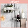 Space Aluminum Bathroom Shelf With Multi Layers For Shower Room Organization