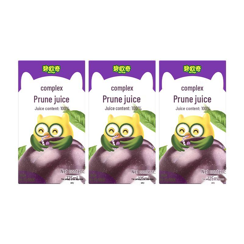 Bioqi 100% Pure Prune Juice for Kids (No Added Sugar)