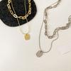 Necklace Women's Light Luxury Niche New Ins Hip Hop Internet Celebrity Design Sense Premium Accessories with Sweater Chain