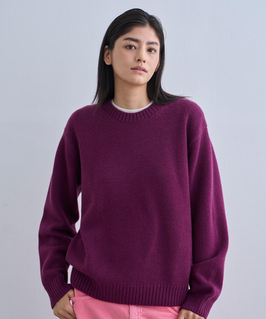 JEONGGAM STUDIOS Soft Round Knit_2 Color