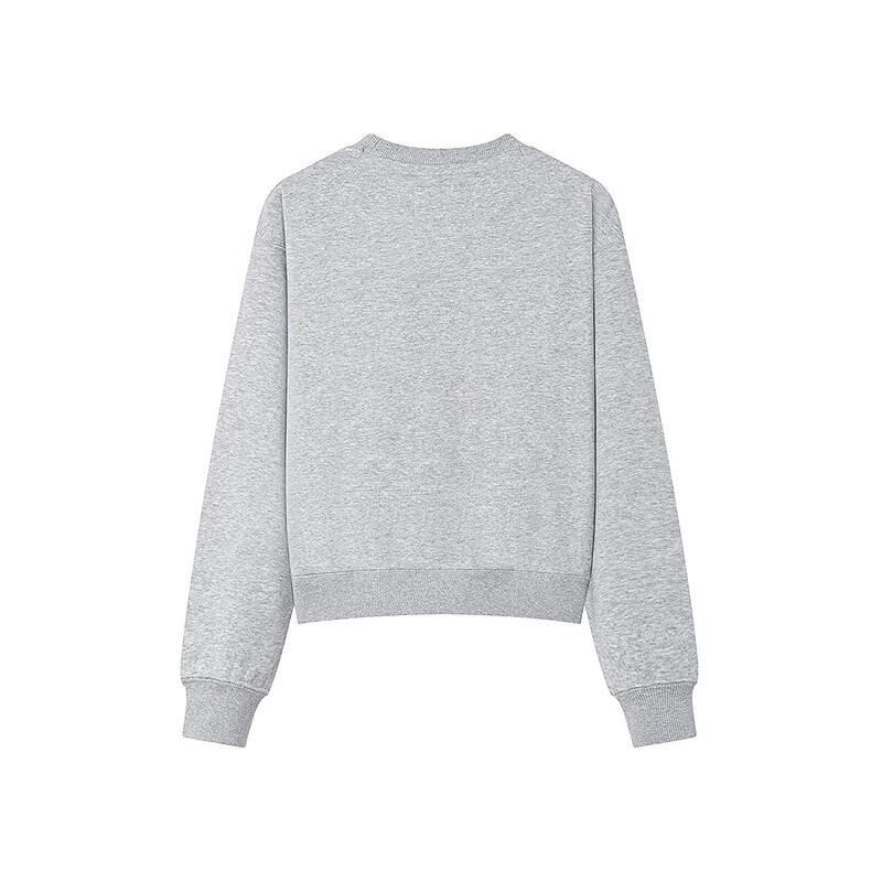 Teenie Weenie Women's Sorona Big Bear Embroidered Crew Neck Sweatshirt