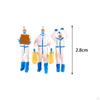 3 Pieces 1/64 Doctor Figures Model Resin Figurines Layout DIY Projects Trains Architectural S Scale