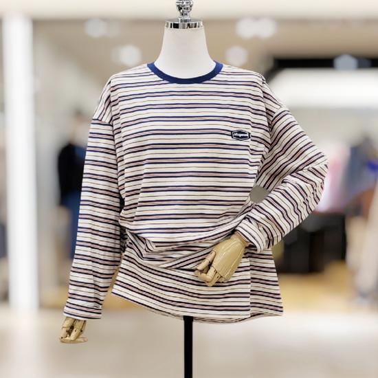 Marc Color Block Striped T-Shirt (VB62TSM303Z) FREE