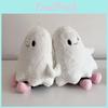 Griezelig spookknuffelbeest met zachte, kortpolige stof, perfect voor Halloween-decoratie en als kindercadeau.
