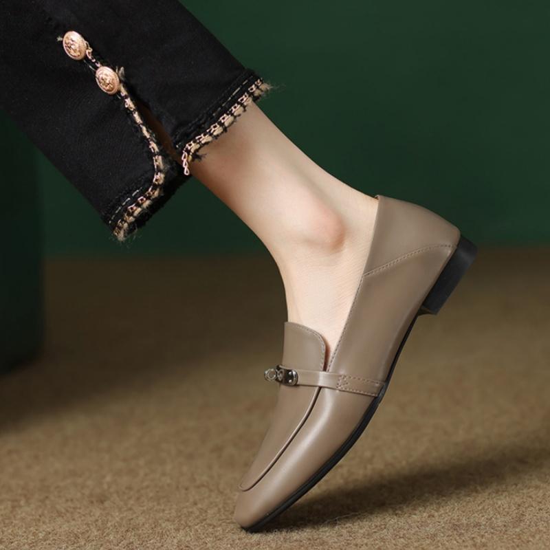 Fashion 2025 Autumn New Arrival Roman Style Round Toe Women Flat Shoes Fashion Soft Comfortable Loafers Versatile Ladies Flat Shoes