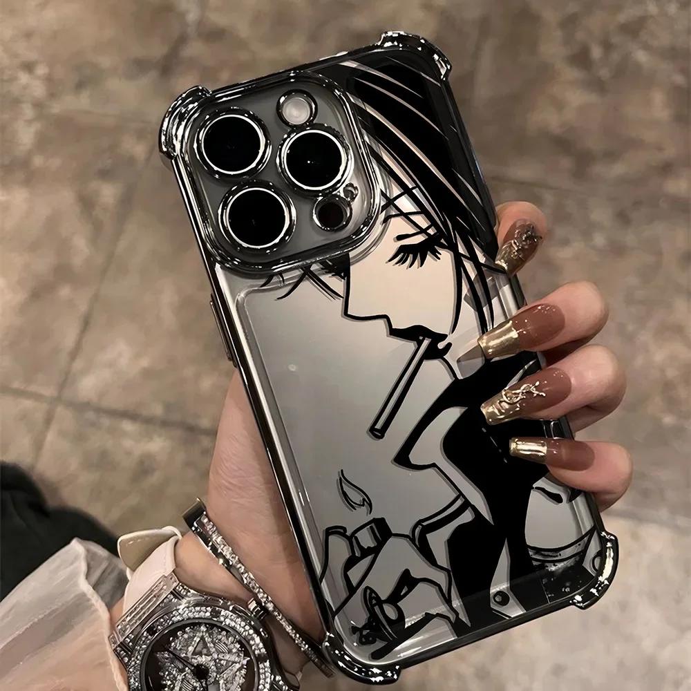 Nana Anime Mädchen Hülle für Samsung Galaxy A56 A53 A50 A36 A35 A34 A33 A32 A31 A26 A25 A24 A23 A22 A16 A15 A14 A13 5G A05S 4G Cover