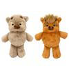 Highland Cow Stuffed Animal, Soft Running Calf Plush Toy for Kids, Cuddle Hugging Plushie for Boys Girls, Portable Travel Companion Gift