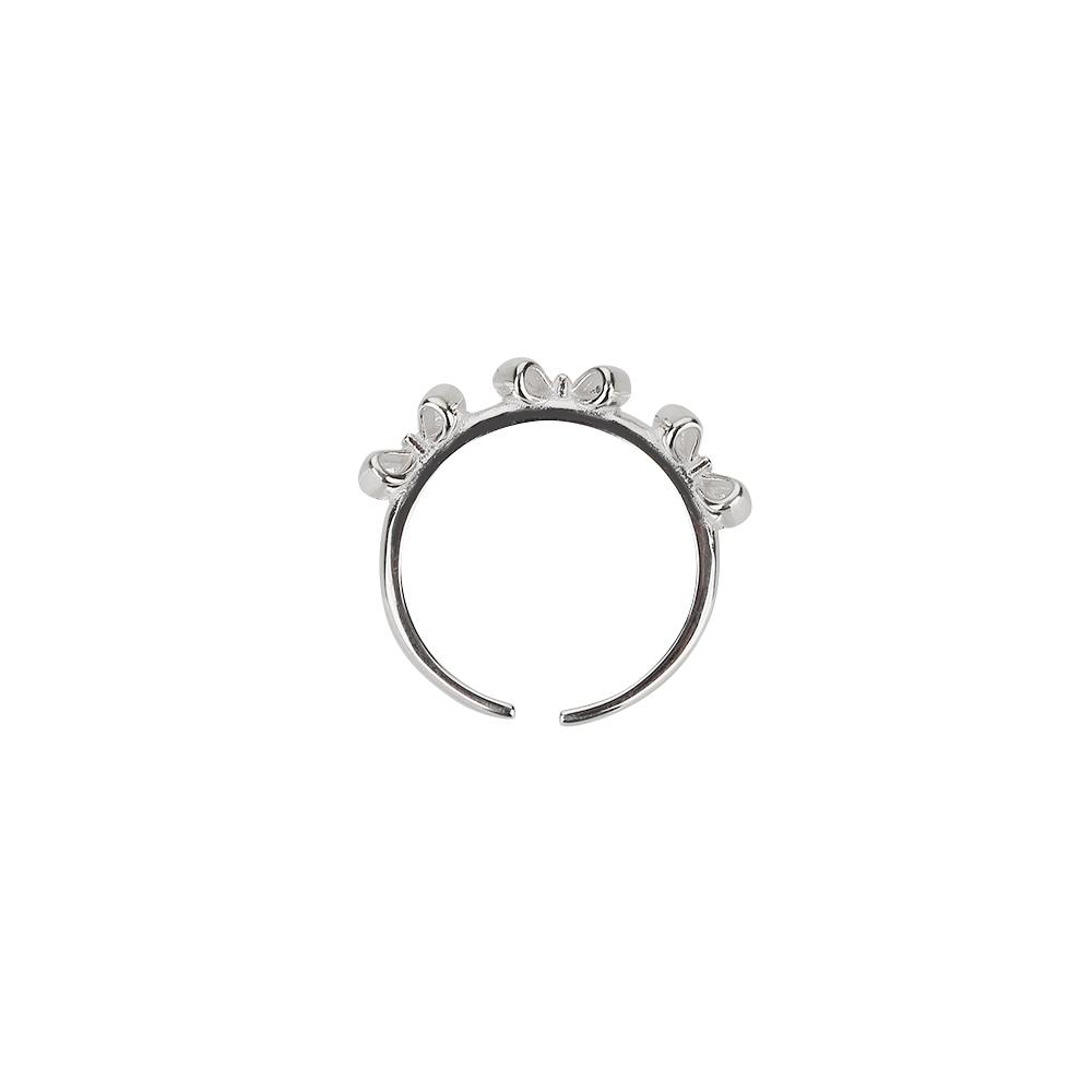 Charmy Silver 925 Triple Ribbon Ring