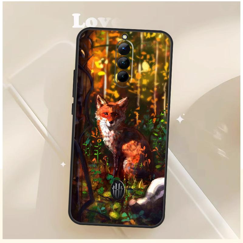 Cute Animal Fox Case For ZTE Nubia Red Magic 10 Air 6S 7S 6 7 For RedMagic 11 10 9 8 9S 8S 10S Pro Plus Cover