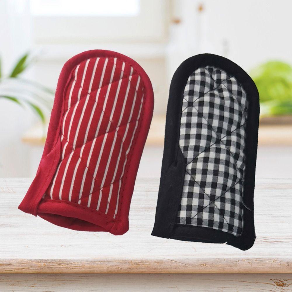 Dismountable Pan Handle Holder Sleeve Cotton Pans Handle Cover Cookware Potholder Milk Pan