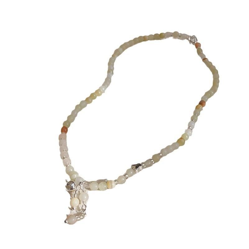 New Chinese Style Freshwater Pearl Butterfly Knot Bracelet For Women And Men Gift