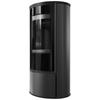 Wood burning steel stove KRATKI ERIK Ø 150 5,5 kW black thermotec