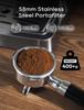 HiBREW 19Bar Semi Automatic Espresso Coffee Machine Temperature Adjustable 58mm Portafilter Cold/Hot Coffee Maker Metal CaseH10A