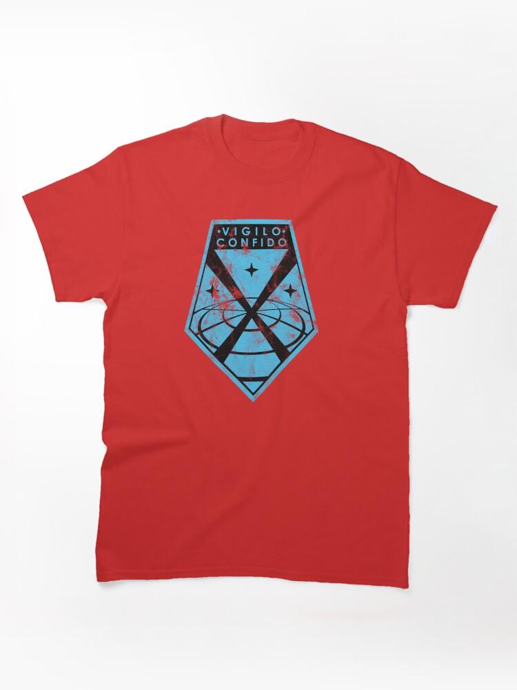 Acornia Mirror Worlds Xcom - Vigilo Confido Classic Unisex T-Shirt