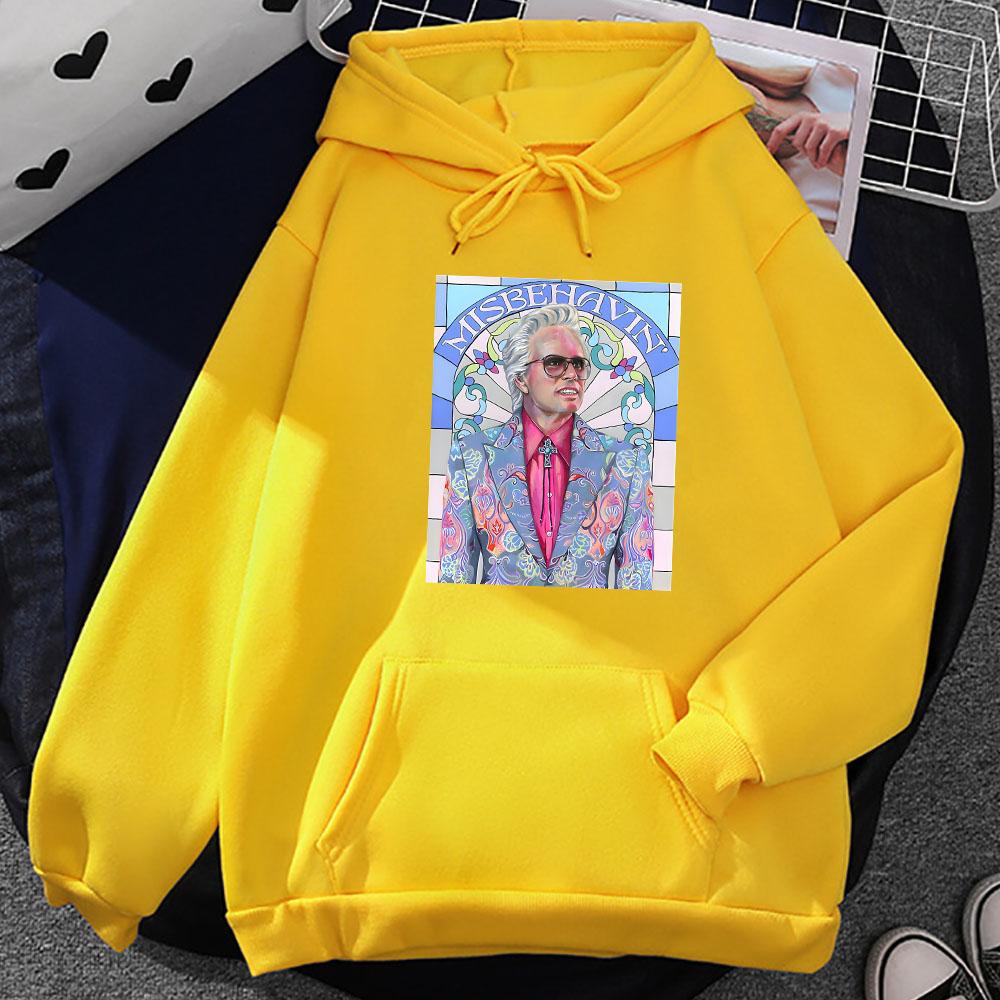 Righteous Gemstones Baby Billy Print Pullover Tops FeUnisex/Unisex Y2k Aesthetic Hoodie Fall and Winter Fleece Casual Sweatshirts