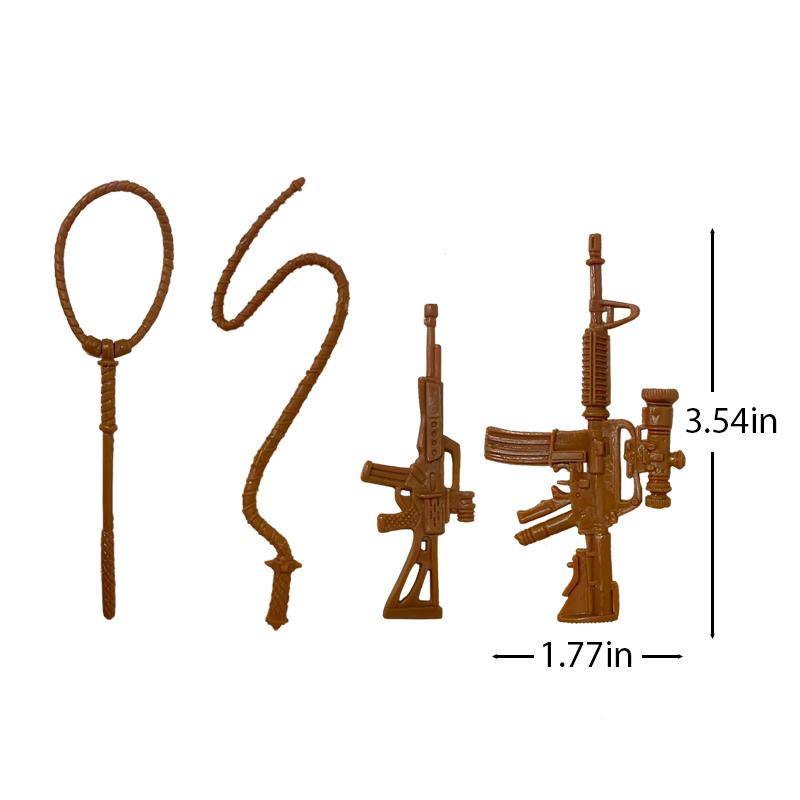 Figure d'Azione di Persone in Scala 1/18 Esploratore Cacciatore Soldato Modello Playset Giocattolo Personaggio Figure Flessibili Articolate Progettato Per Bambini Ragazzi Regalo