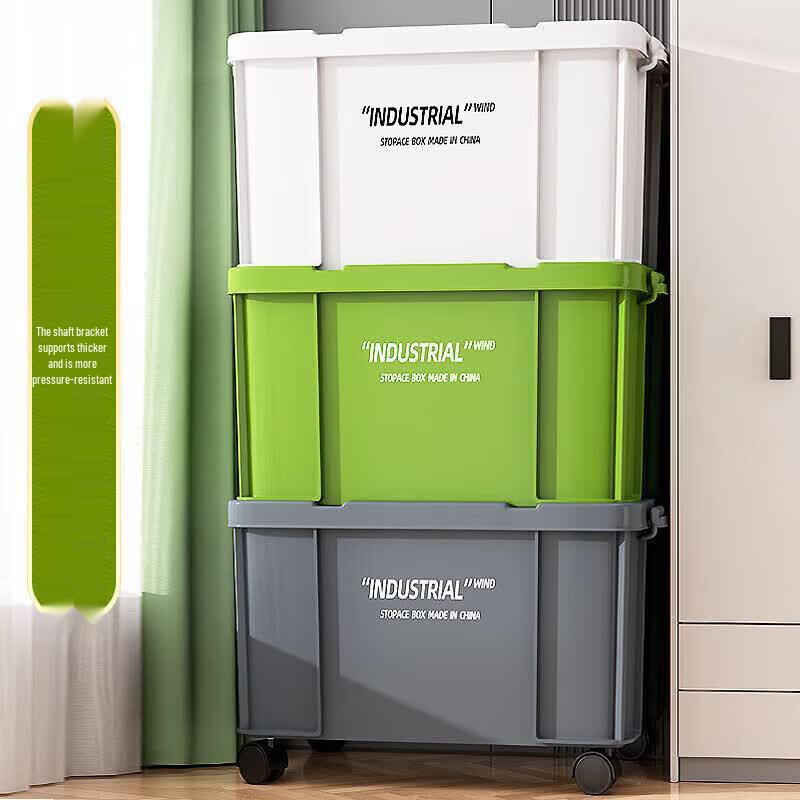 Heavy-Duty Wheeled Storage Box