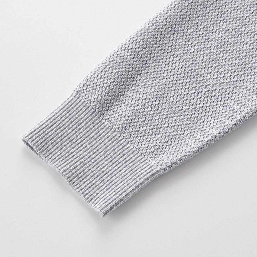 STCO Modified Knit Round Knit Blue (Basic Fit)_Sktva02Nsl