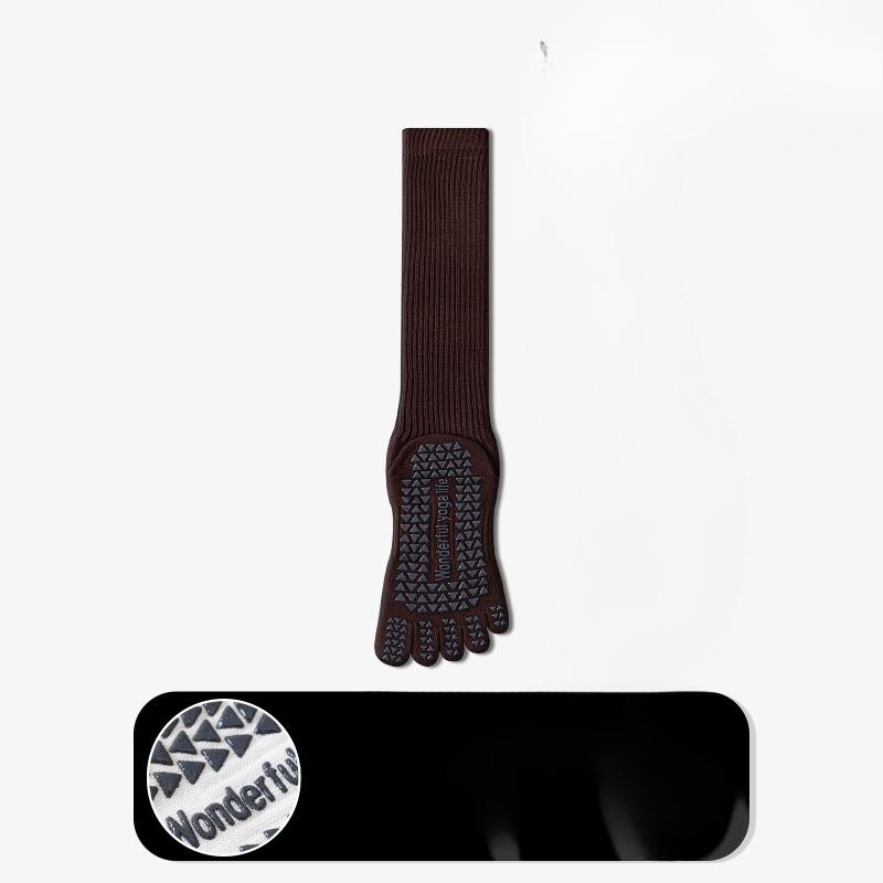 Yoga Five-finger Socks Children Autumn-winter Fitness Exercise Aerobics Dance Indoor Pilates Winter Stockings