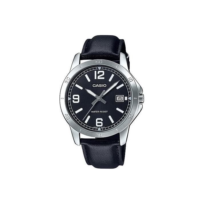 CASIO Men Standard Series Black Watch MTP-V004L-1B MTP-V004L-1B Black Dial