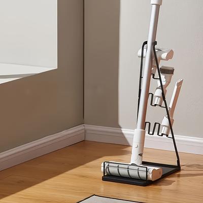 Versatile Metal Vacuum Cleaner Stand Universal Stand for Most Upright Vacuums Space Saving Vertical Vacuum Cleaner for Home Room