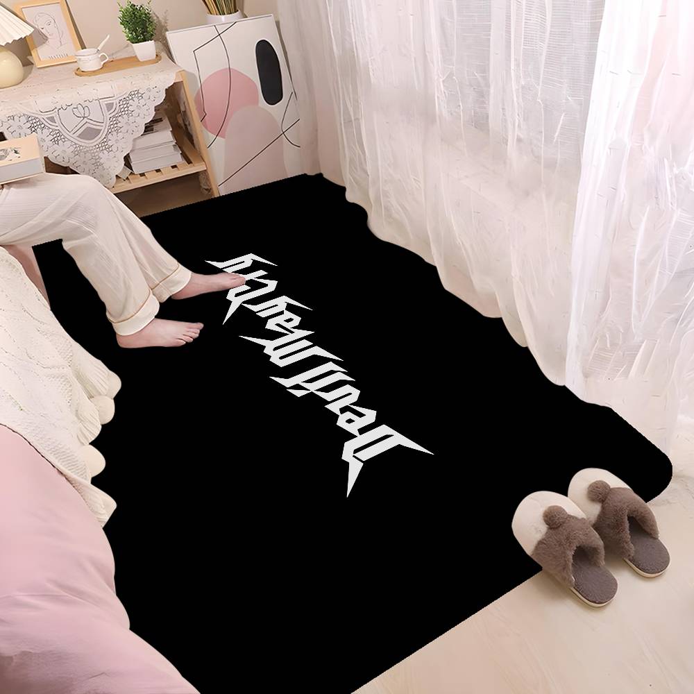 Anime D-Devil May C-Cry Logo Kitchen Mat Kids Room Bedroom Decoration Balcony Anti-Slip Doormat Living Room Alfombra