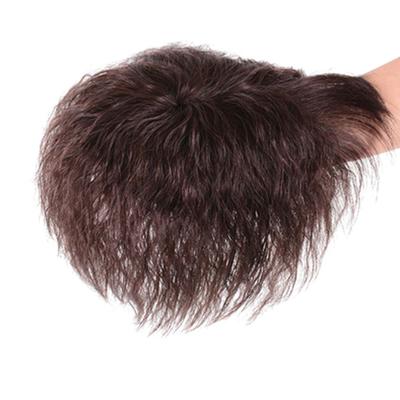 Synthetische Topper-Haar-Pony-Clip-Pony-Wellen-Perückenteil, Hochtemperatur-Faser-Perücken-Pony-Clip-on-Haarverlängerung