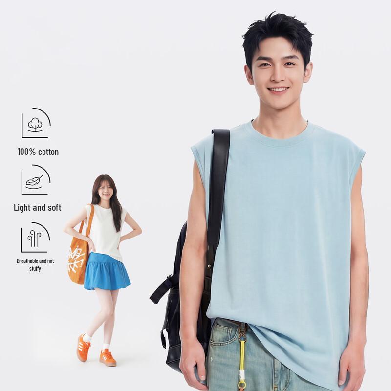 Jeanswest Men's Athletic Sleeveless T-Shirt