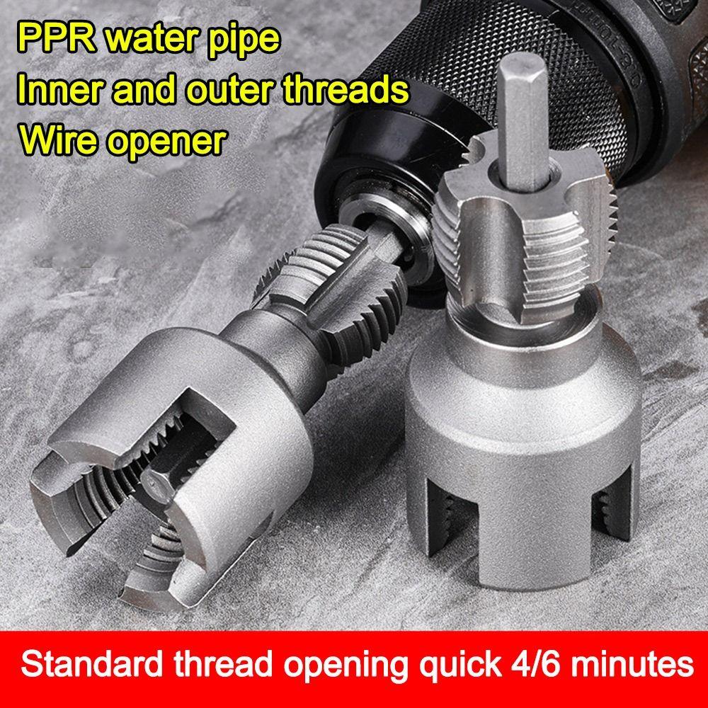 Innen-/Außengewinde PPR Wasserrohr Anbohrhahn Rohrgewindeschneider Rohr Wasserleitungs Anbohrwerkzeug