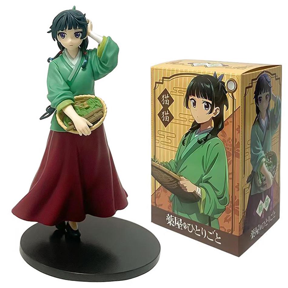 Anime Apotekerdagbøkene Figur 17cm Maomi Action Figural Pvc Modell Kawaii Bildekorasjonsdukke Leker til barn Julegaver