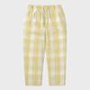 Disseizneverthat Big Plaid Flannel Pant Yellow