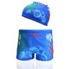 Baby Boys Cartoon Swim Shorts With Polyester Fabric For Water Play And Pool Fun
