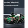 438PCS Modern Military BOXER Armor Vehicle Building Blocks Fighting Car Model Sets Brick Children Kids Toys DIY Toys Gift