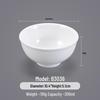 Melamine White Commercial Rice & Soup Bowls