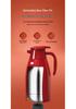 Year of the Horse 2026 Large Capacity Red Thermos Kettle with Glass Liner