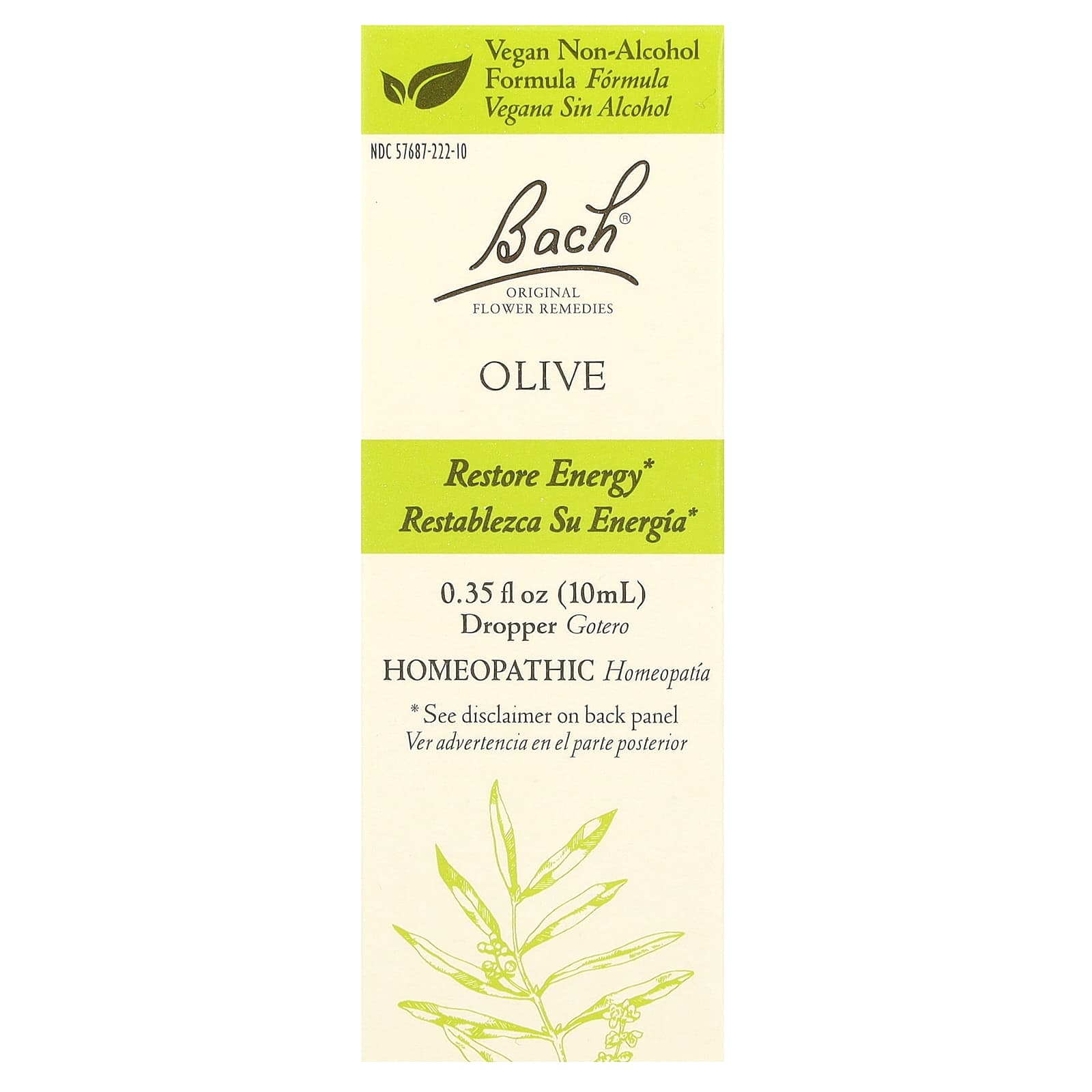 

Original Flower Remedies, Olive, 10Ml(0.35Fl Oz)