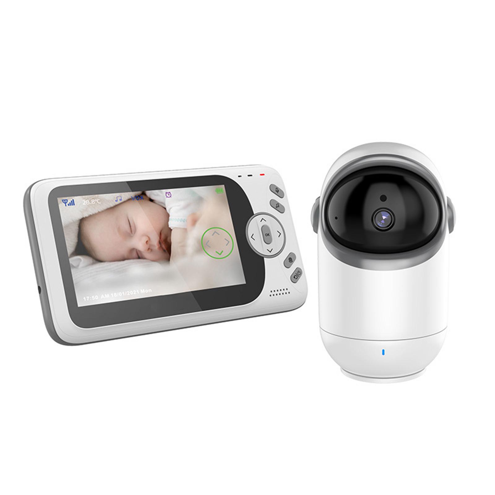 

4.3 inch baby care device baby monitor 360 degree pan-tilt baby care device белый