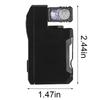 Portable Flat Pocket Flashlight 400 Lumens Mini Flashlight Keychain Flashlight for Outdoor Camping Hiking