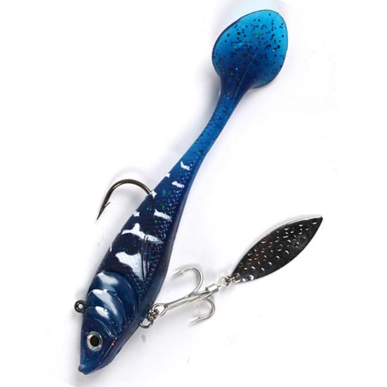 7/23/42g Fishing Soft Bait Life-like Tempting Vivid Simulation Fish Shape Treble Hooks Soft