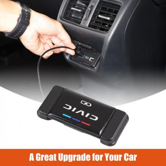 

Car Rear Exhaust Outlet USB Charging Port Cover For Honda Civic 11th Gen -23