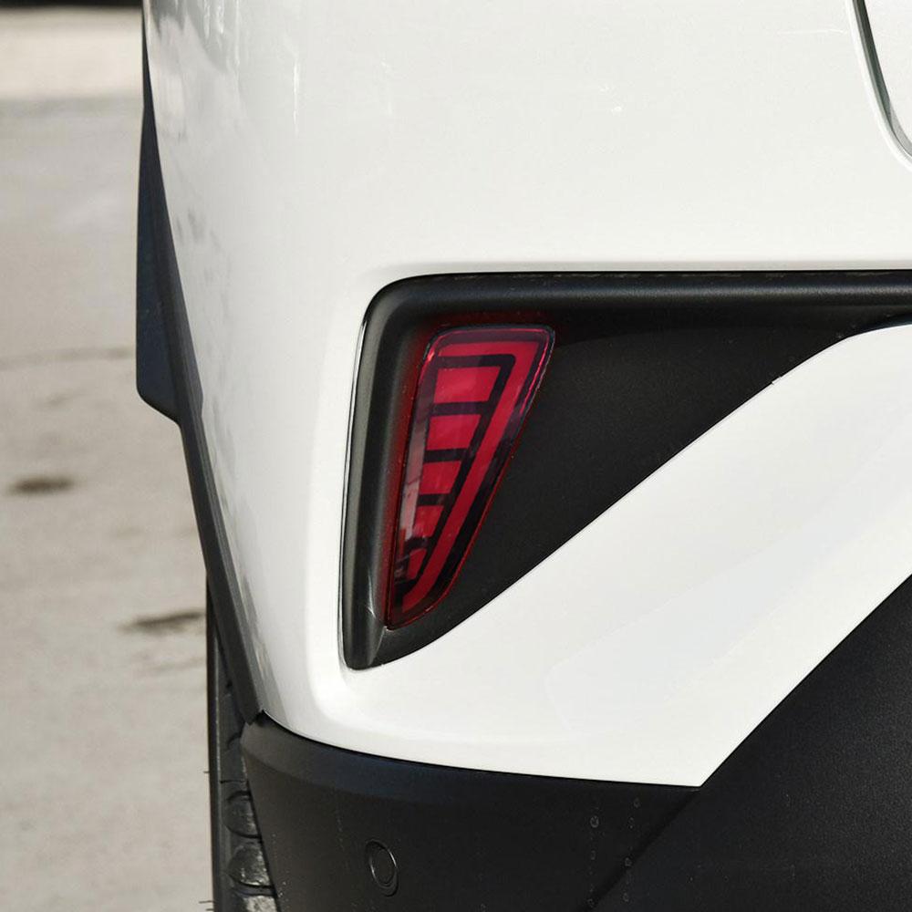 LED 2Functions Car Rear Bumper LED Fog Lights Lamps Brake Light for Toyota CHR C-HR 2018    2022 Accessories
